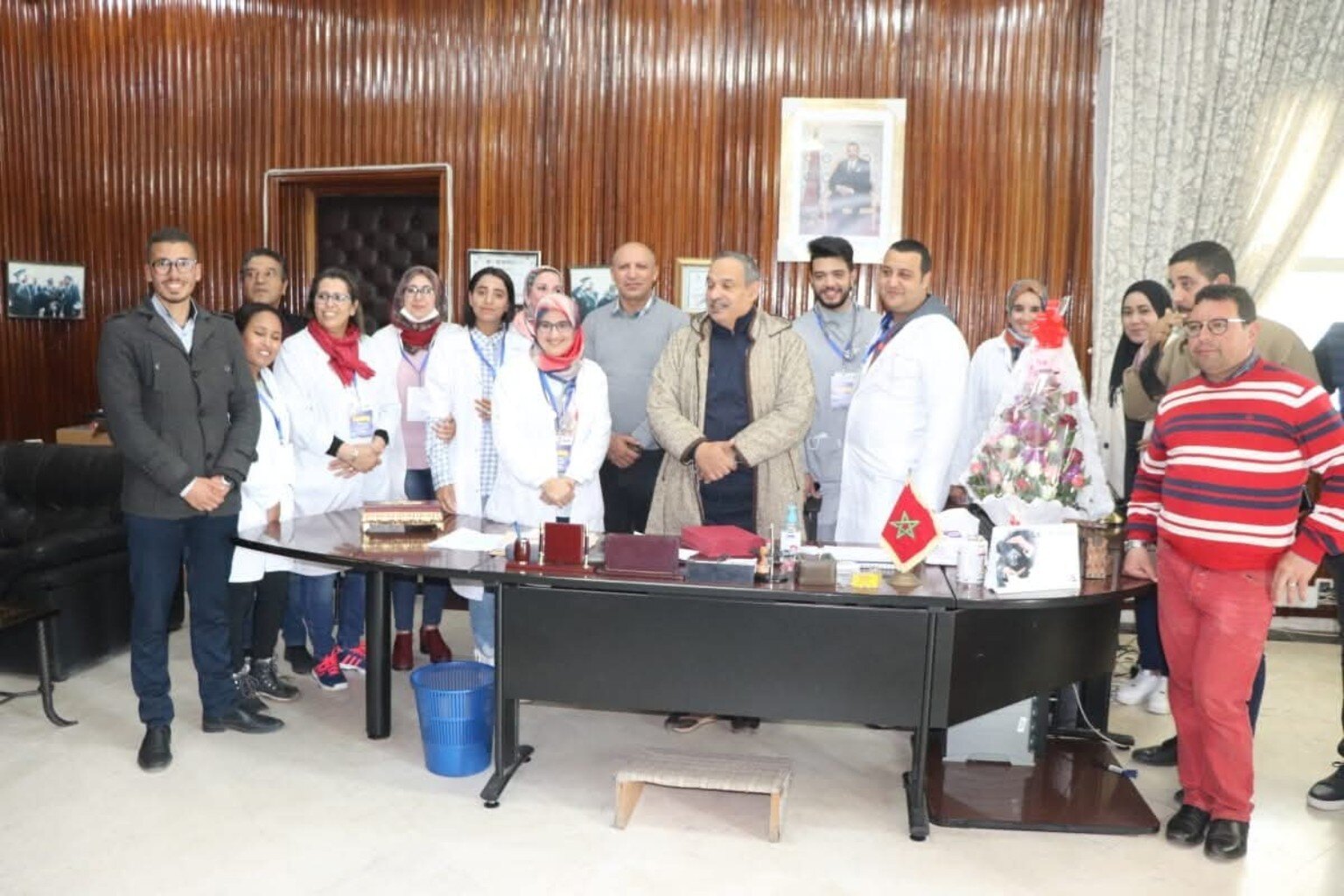 Équipe médicale de Linatawassal en mission